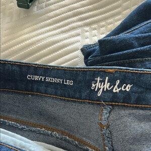 Style & Co. Denim Curvy Skinny Jeans